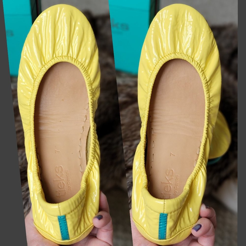 Tieks Lemon Patent size 7 - Picture 5 of 10